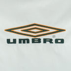 Umbro - Big Embroidered Logo Pullover Windbreaker 1990s X-Large Vintage Retro