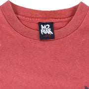 Vintage (No Fear) - It's Who Knows You Single Stitch T-Shirt 1990s Large Vintage Retro