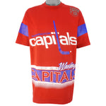NHL (Salem) - Washington Capitals AOP Fan Jersey T-Shirt 1994 X-Large