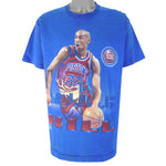 NBA (Salem) - Detroit Pistons Grant Hill No. 33 T-Shirt 1990s X-Large