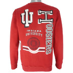 NCAA (True Fan) - Indiana Hoosiers Crew Neck Sweatshirt 1990s Large Vintage Retro Football College