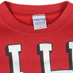 NCAA (True Fan) - Indiana Hoosiers Crew Neck Sweatshirt 1990s Large Vintage Retro Football College