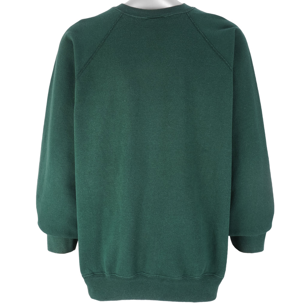 NCAA (Jostens) - Michigan State Spartans Crew Neck Sweatshirt 1990s XX-Large Vintage Retro