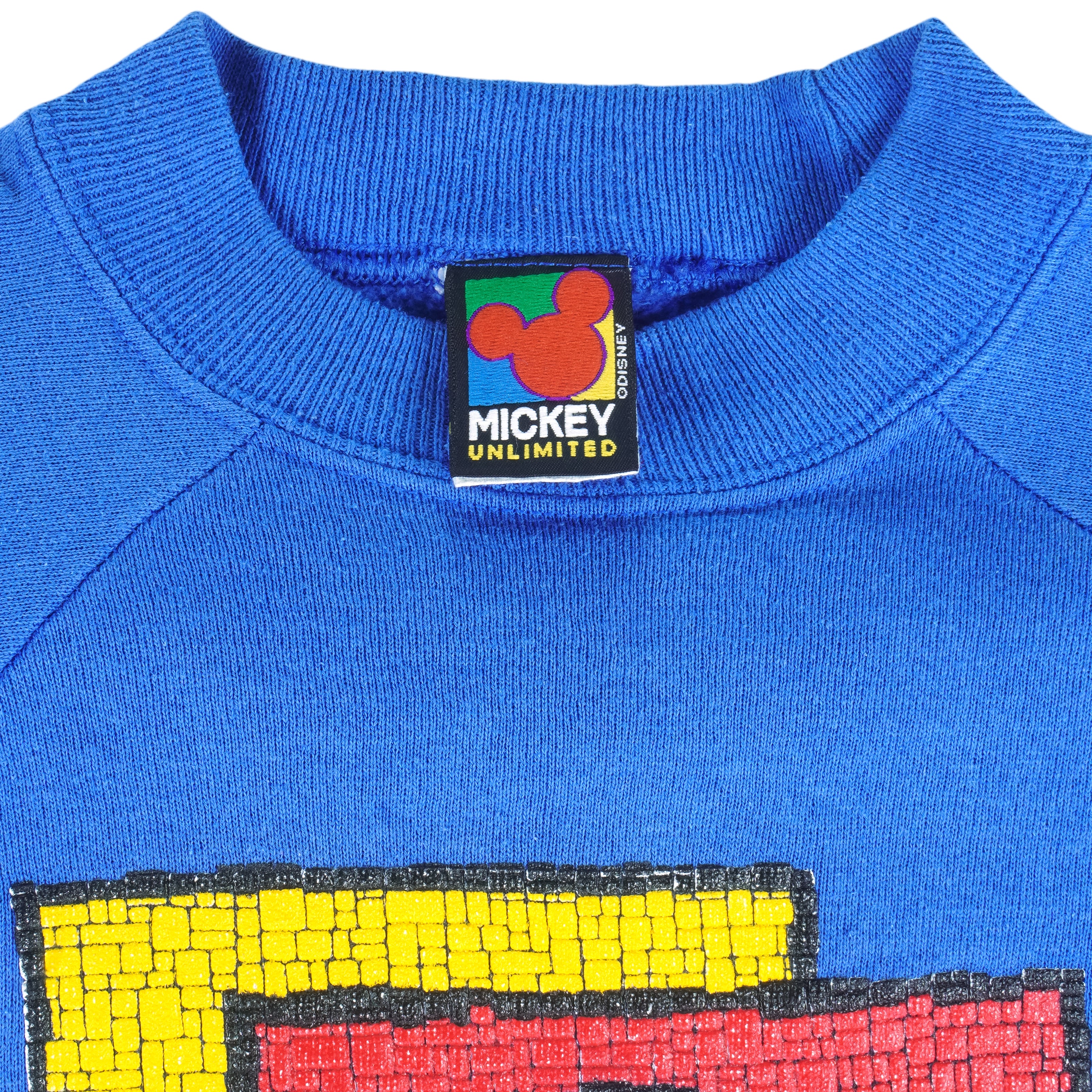 Disney (Mickey Inc) - Donald Duck Crew Neck Sweatshirt 1990s X-Large Vintage Retro
