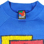 Disney (Mickey Inc) - Donald Duck Crew Neck Sweatshirt 1990s X-Large Vintage Retro