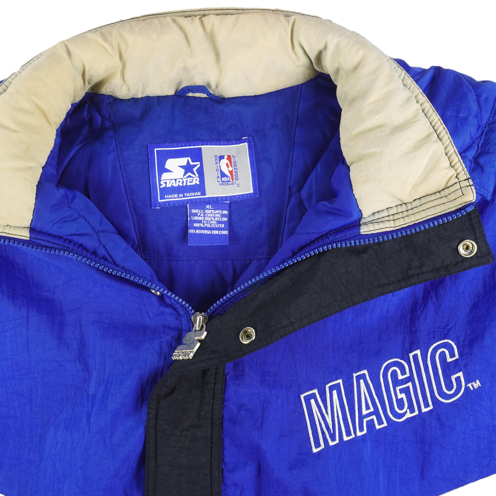 Starter - Orlando Magic Embroidered Jacket 1990s X-Large Vintage Retro Basketball