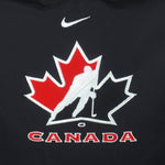 Nike - Team Canada Hockey Embroidered Pullover Windbreaker 1990s Large Vintage Retro Hockey