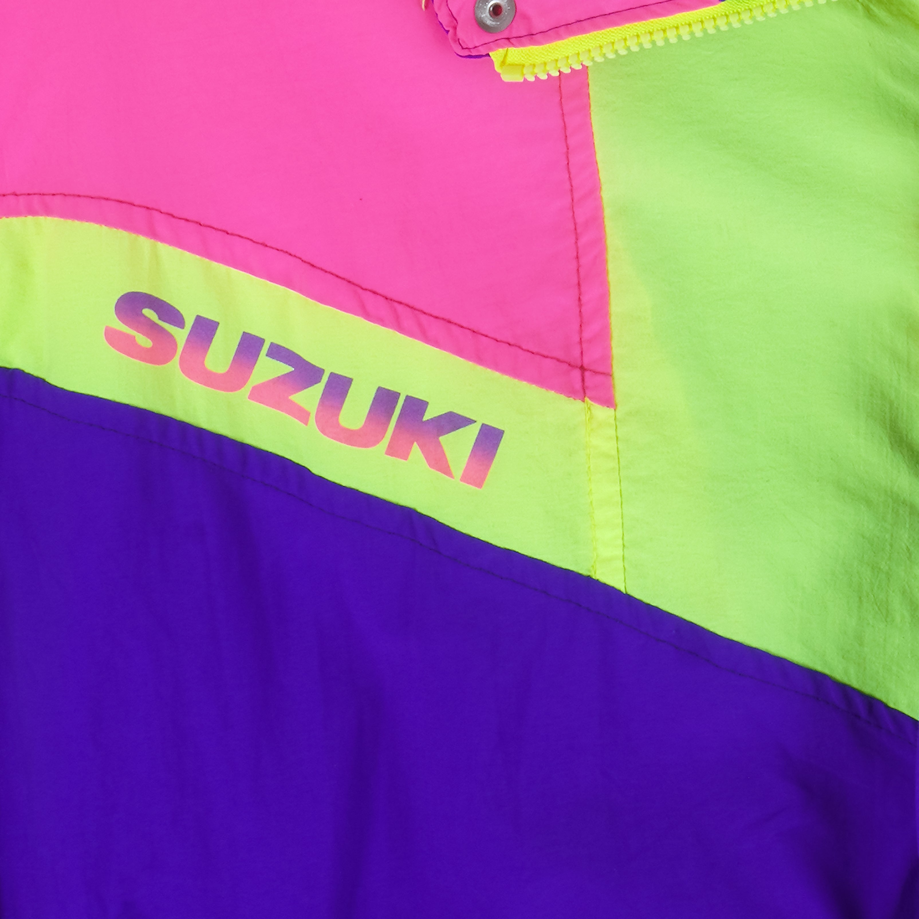 Vintage (Black Sheep) - Suzuki Racing Windbreaker 1990s X-Large Vintage Retro