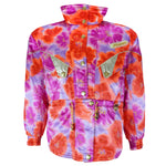 Asics - Floral Patterned Ski Jacket 1990s Medium Vintage Retro
