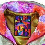 Asics - Floral Patterned Ski Jacket 1990s Medium Vintage Retro