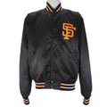 Starter - San Francisco Giants Satin Jacket 1980s X-Large Vintage Retro Baseball