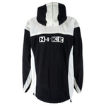 Nike - B&W Hooded Jacket 1990s X-Large Vintage Retro