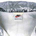 Nike - B&W Hooded Jacket 1990s X-Large Vintage Retro