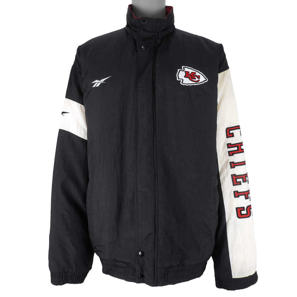 Reebok (Pro Line) - Kansas City Chiefs Jacket 1990s X-Large Vintage Retro Football