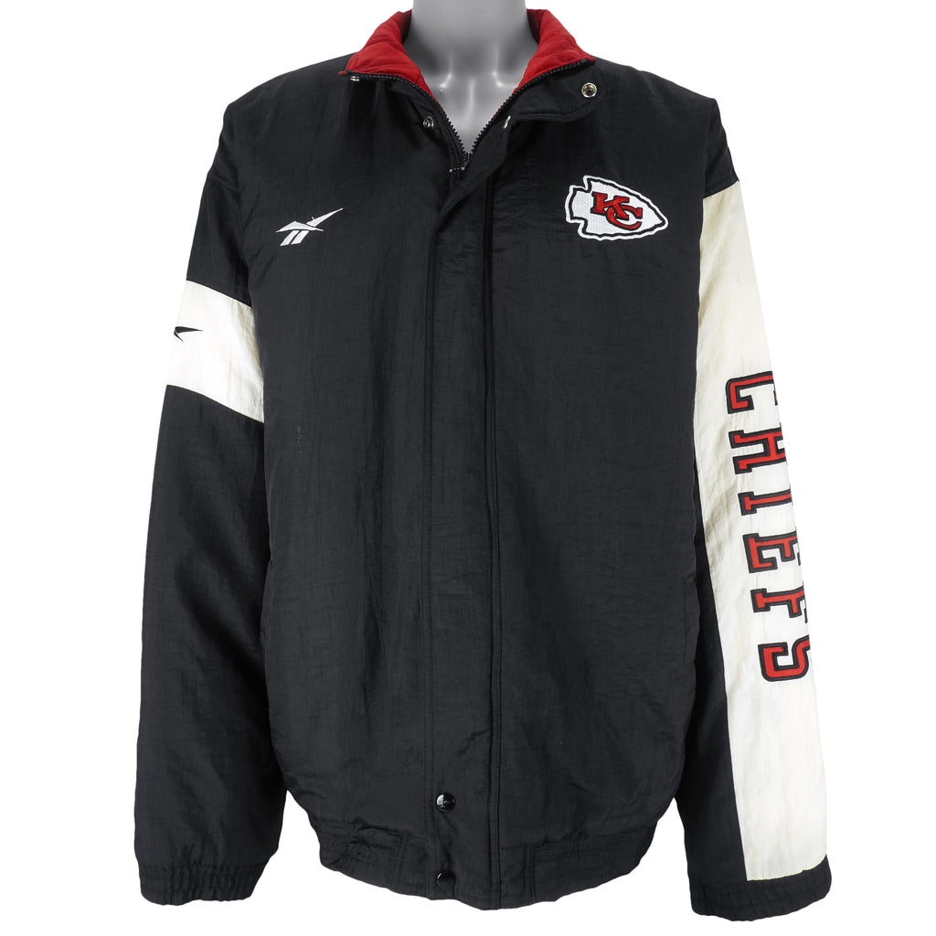 Reebok (Pro Line) - Kansas City Chiefs Jacket 1990s X-Large Vintage Retro Football
