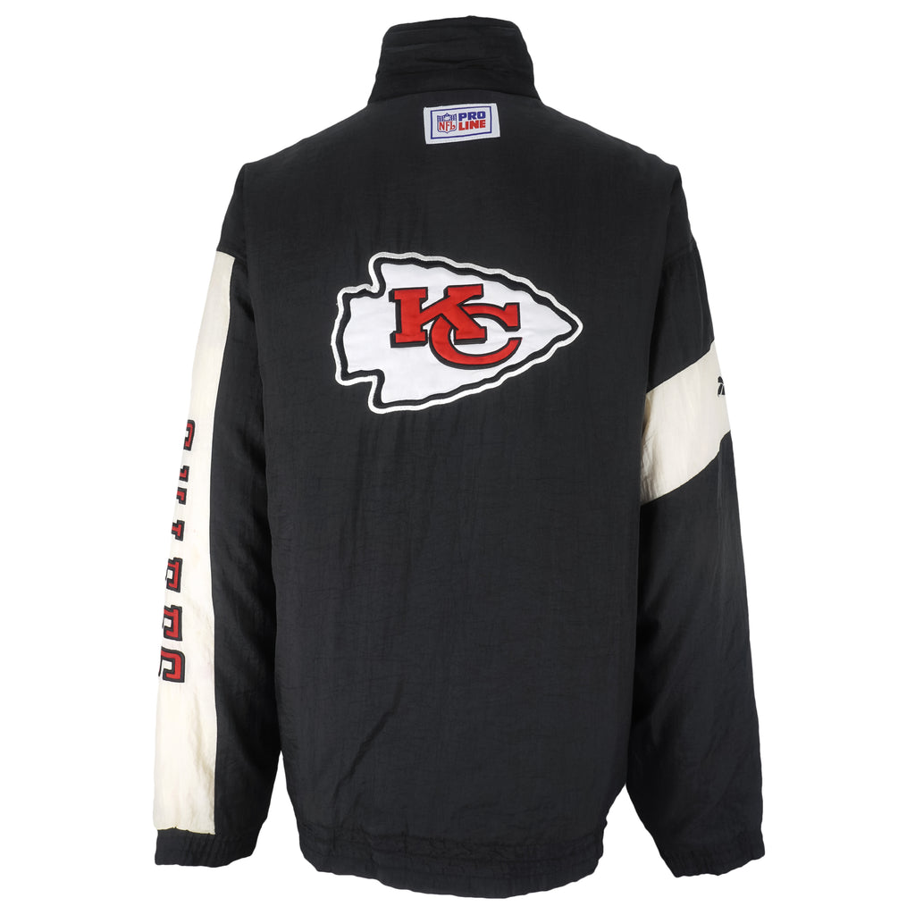Reebok (Pro Line) - Kansas City Chiefs Jacket 1990s X-Large Vintage Retro Football