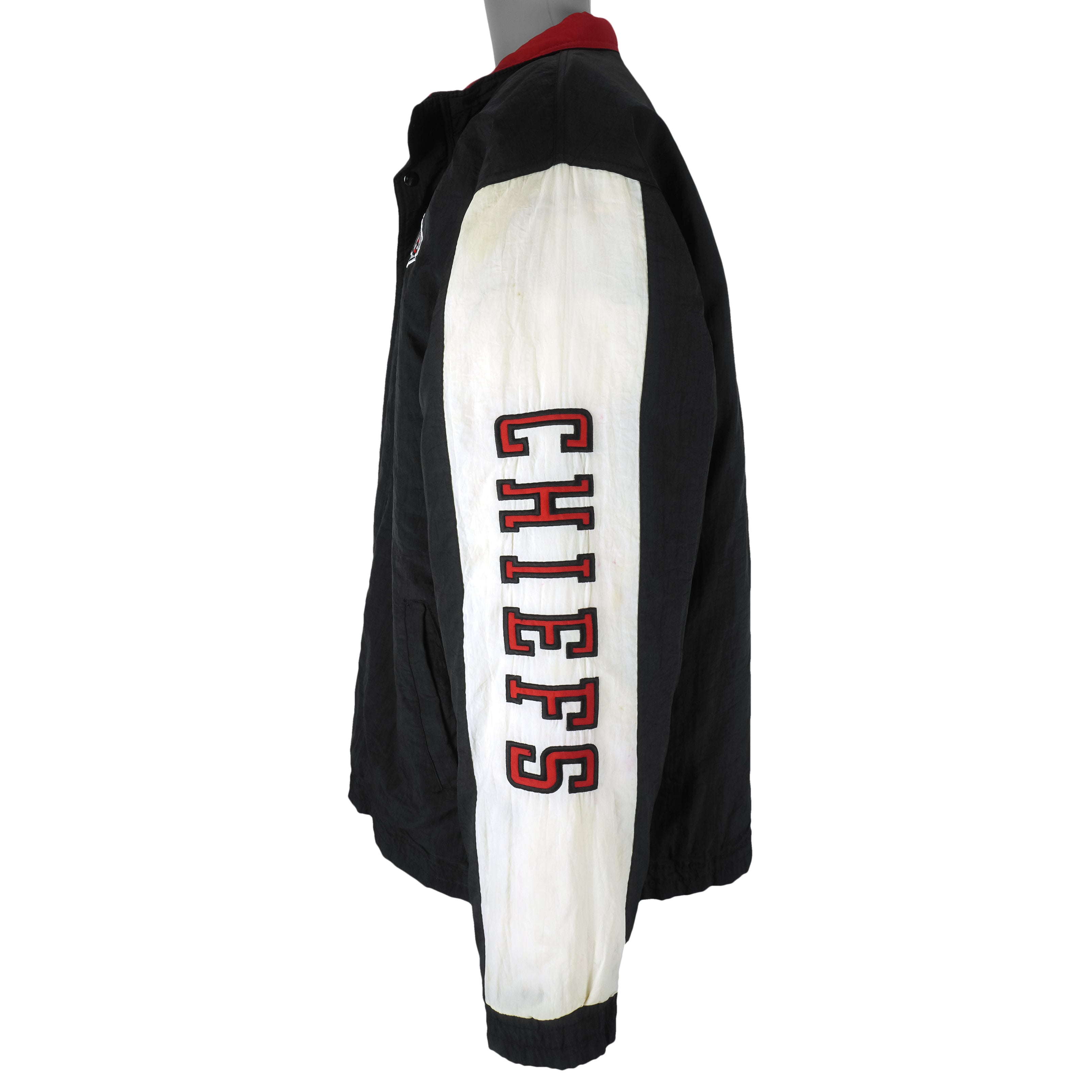 Reebok (Pro Line) - Kansas City Chiefs Jacket 1990s X-Large Vintage Retro Football