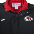 Reebok (Pro Line) - Kansas City Chiefs Jacket 1990s X-Large Vintage Retro Football