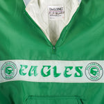 NFL (DeLong) - Philadelphia Eagles Pullover Windbreaker 1980s Large Vintage Retro Football