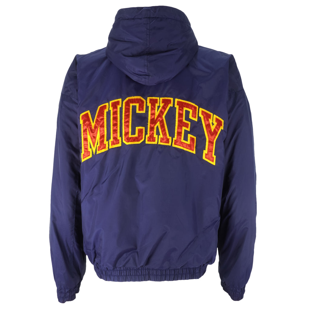 Disney - Mickey Mouse Embroidered Jacket 2000s Large Vintage Retro