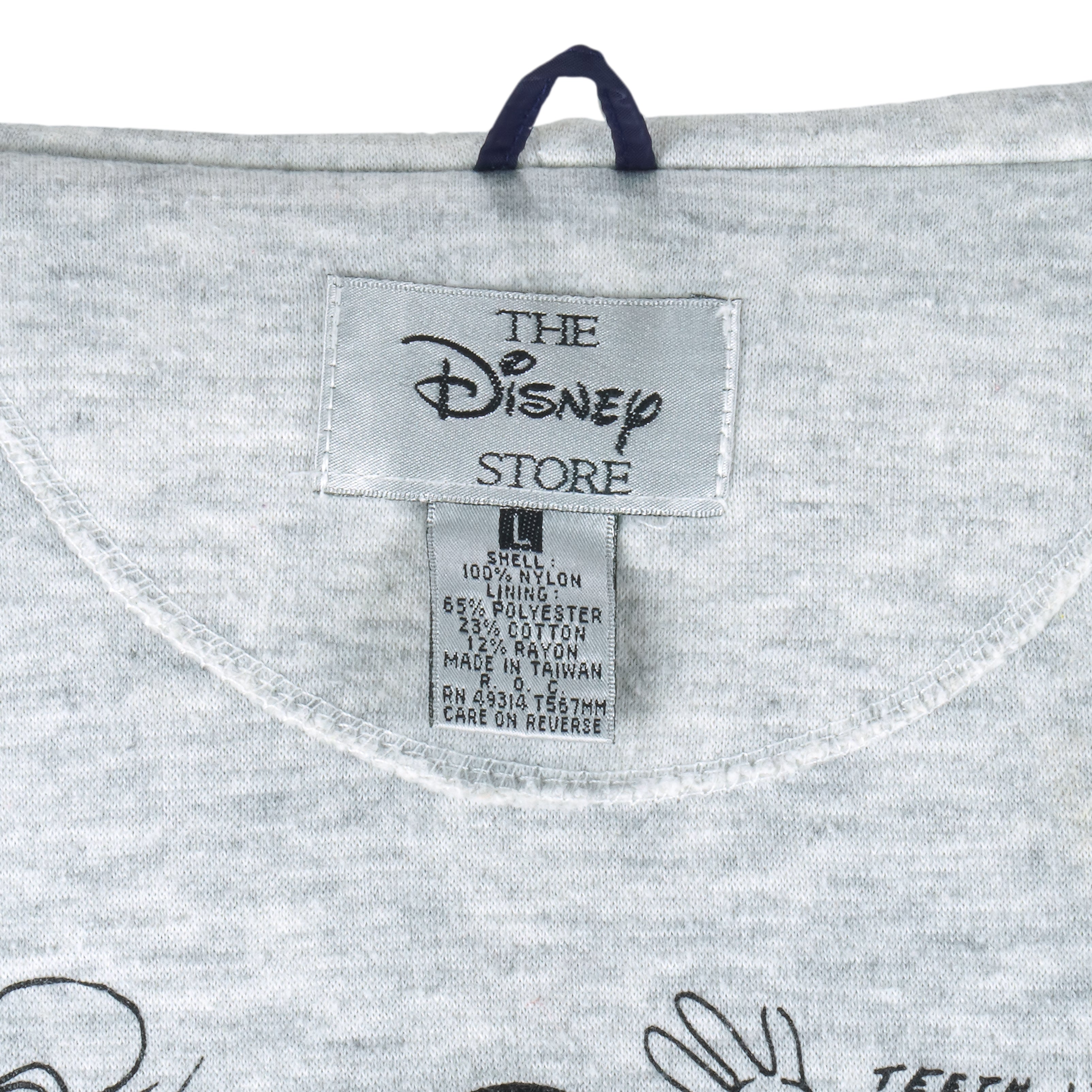 Disney - Mickey Mouse Embroidered Jacket 2000s Large Vintage Retro