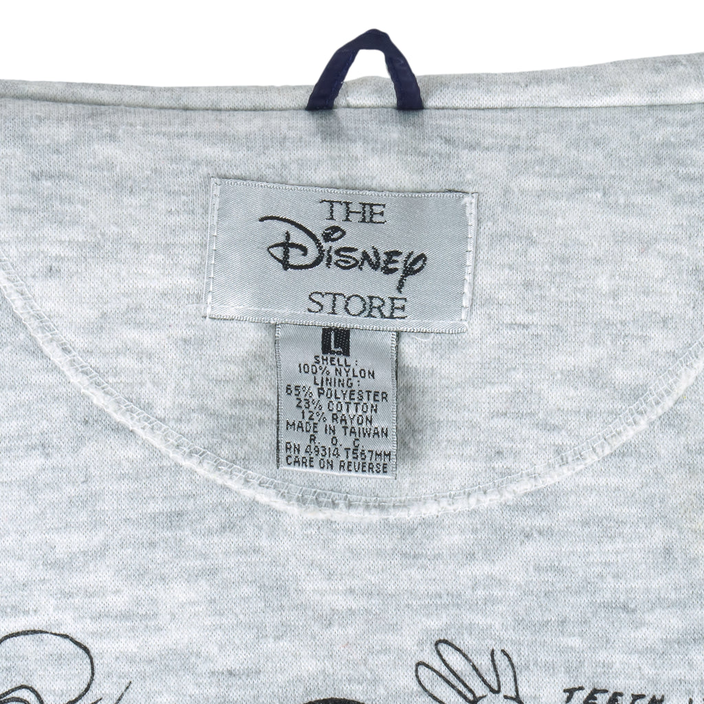 Disney - Mickey Mouse Embroidered Jacket 2000s Large Vintage Retro