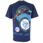 MLB (Salem) - Toronto Blue Jays Around the Horn T-shirt 1992 Small Vintage Retro Baseball