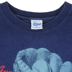 MLB (Salem) - Toronto Blue Jays Around the Horn T-shirt 1992 Small Vintage Retro Baseball