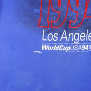 Vintage (Nutmeg) - World Cup Soccer Los Angeles USA T-Shirt 1994 Large Vintage Retro