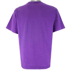 NBA (Truefan) - Purple Utah Jazz T-Shirt 1990s Large Vintage Retro Basketball