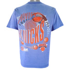 NBA (Salem) - New York Knicks Aerial Assault T-Shirt 1990s Large Vintage Retro Basketball