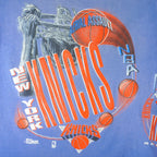 NBA (Salem) - New York Knicks Aerial Assault T-Shirt 1990s Large Vintage Retro Basketball