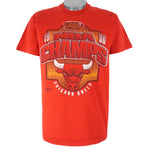 NBA (Artex) - Chicago Bulls Finals Champs Single Stitch T-Shirt 1996 Large
