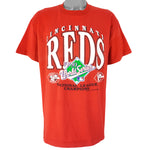 MLB (Trench) - Cincinnati Reds World Series T-Shirt 1990 X-Large