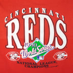MLB (Trench) - Cincinnati Reds World Series T-Shirt 1990 X-Large Vintage Retro Baseball