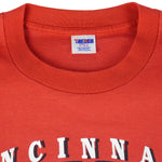 MLB (Trench) - Cincinnati Reds World Series T-Shirt 1990 X-Large Vintage Retro Baseball