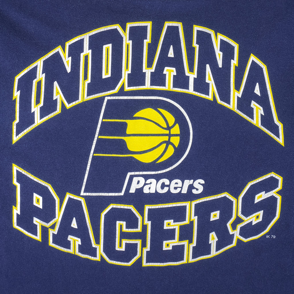 NBA (Pro Edge) - Indiana Pacers T-Shirt 1990s Large Vintage Retro Basketball