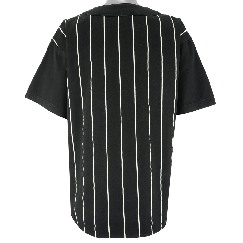 Adidas - Streetball Embroidered Jersey 1990s Large Vintage Retro