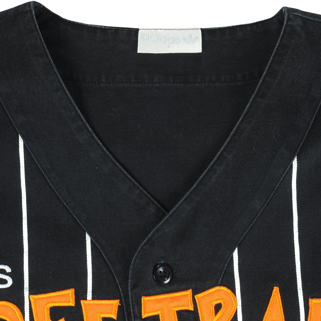 Adidas - Streetball Embroidered Jersey 1990s Large Vintage Retro