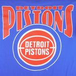 NBA (Nutmeg) - Detroit Pistons Champions T-Shirt 1990s X-Large Vintage Retro