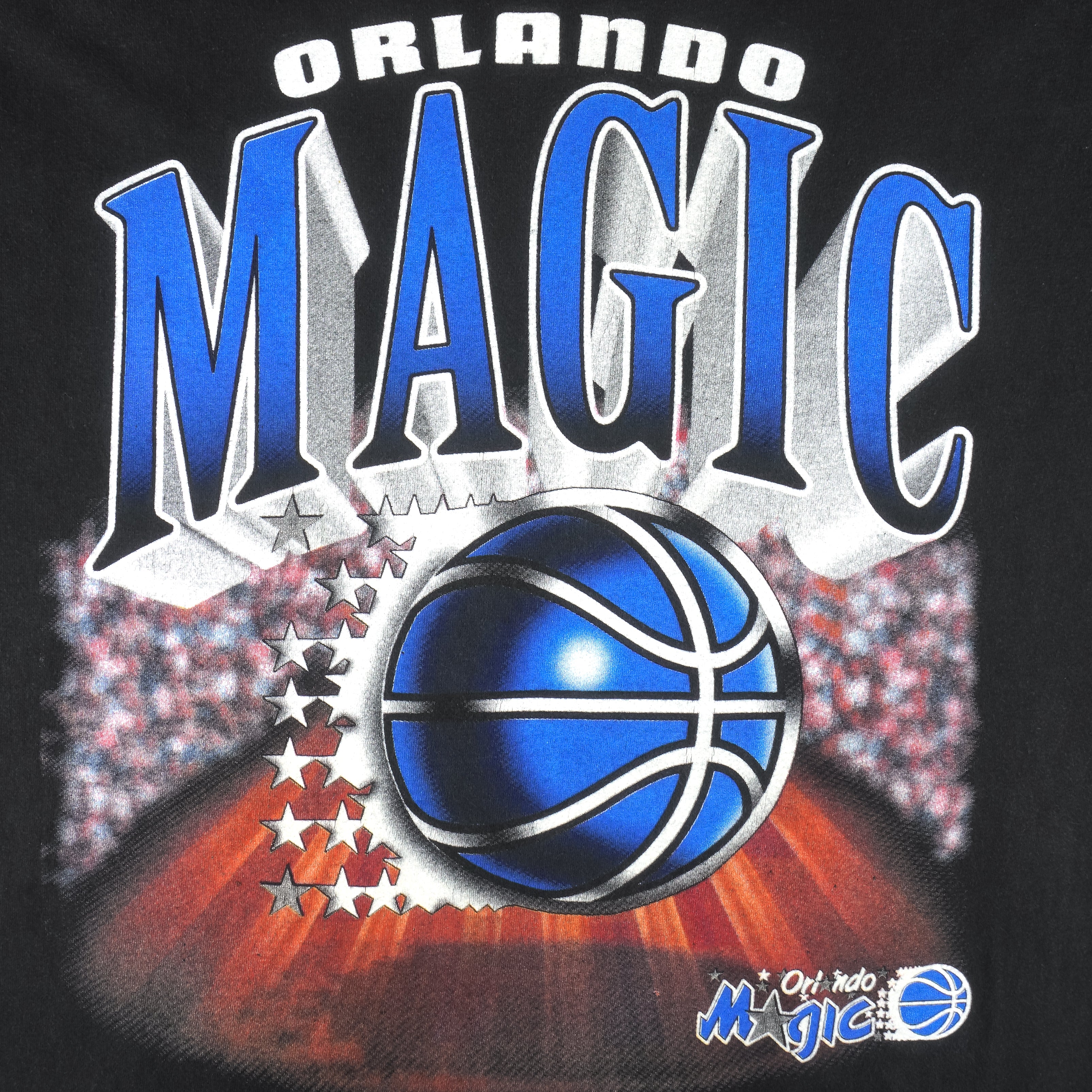 NBA (Dynasty) - Orlando Magic Single Stitch T-Shirt 1990s Large Vintage Retro Basketball