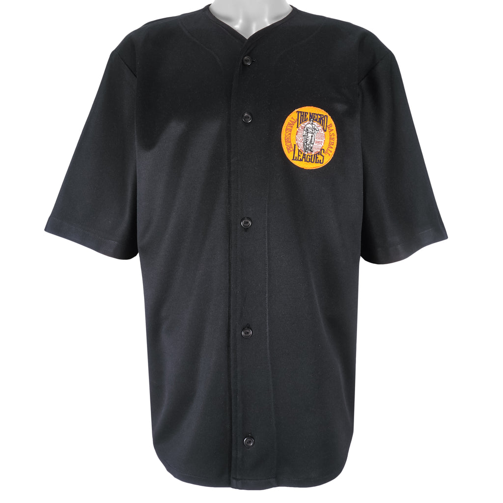 MLB - Negro Leagues Teams Logos Baseball Jersey 1990s X-Large Vintage Retro Baseball