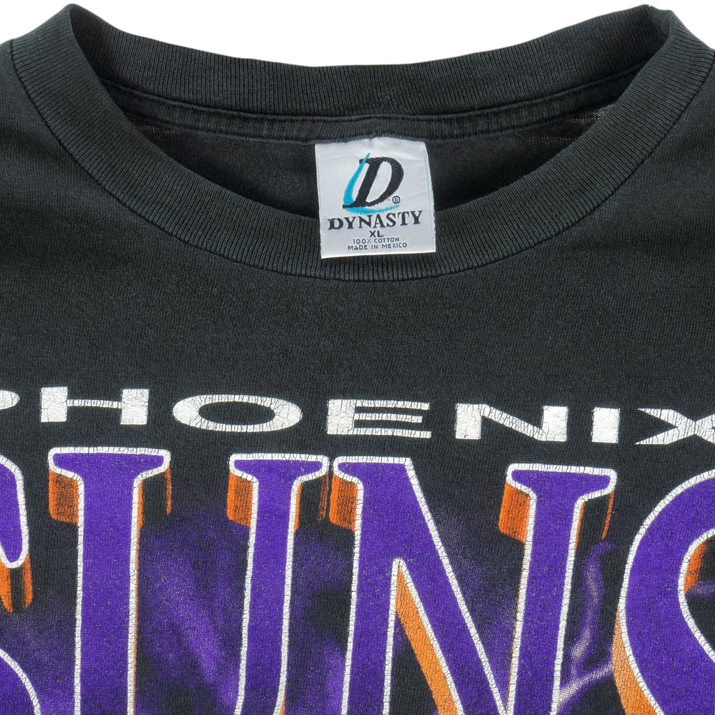 NBA (Dynasty) - Phoenix Suns T-Shirt 1990s X-Large Vintage Retro Basketball