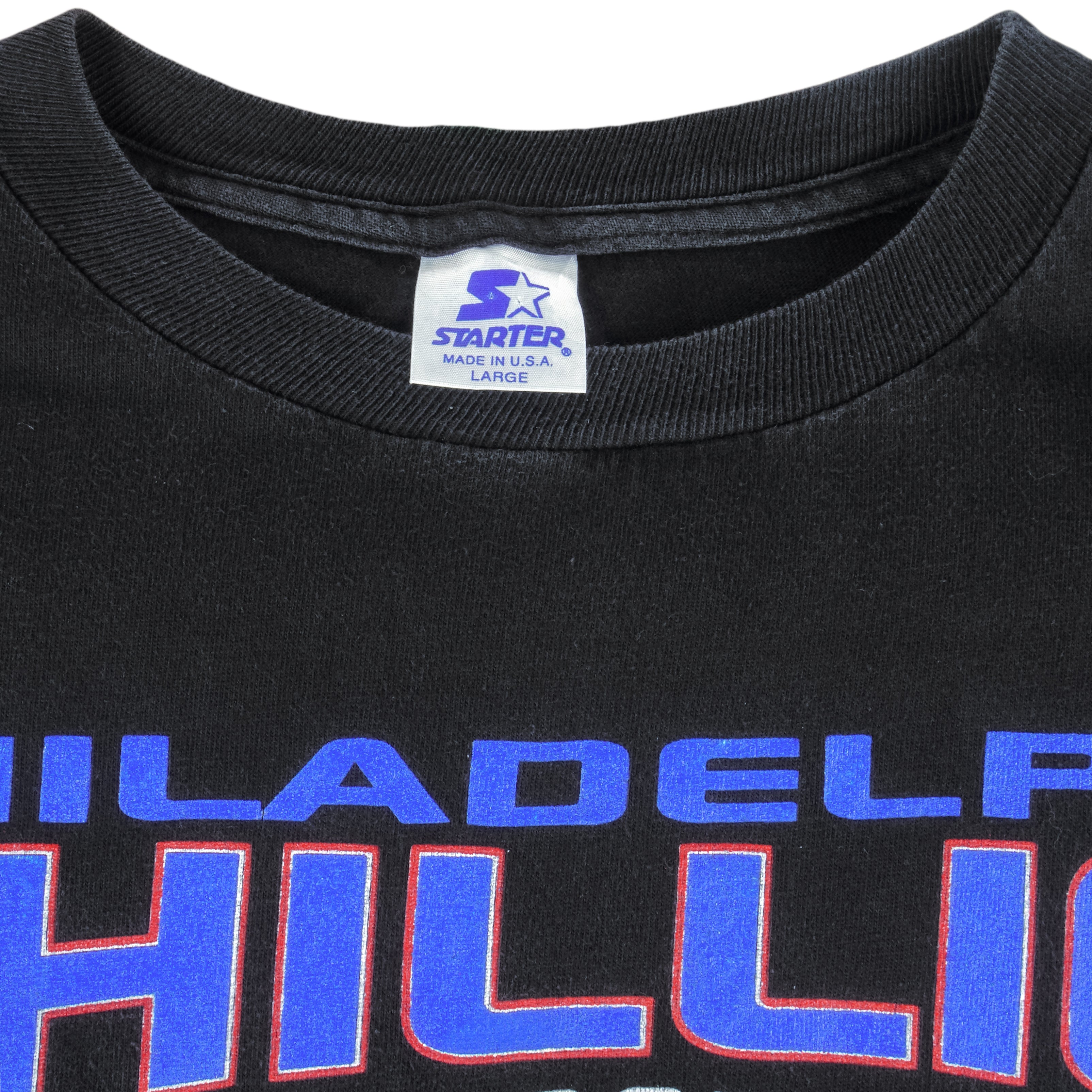 Starter - Philadelphia Phillies World Series Champs T-Shirt 1993 Large Vintage Retro Baseball