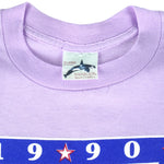 NBA (Harley Quinn) - Detroit Pistons Eastern Conference Champs T-Shirt 1990 X-Large Vintage Retro Basketball