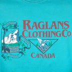 Vintage - Raglans Clothing Co. Canada Crew Neck Sweatshirt 1990s X-Large Vintage Retro