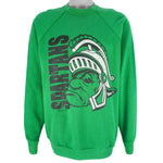 NCAA (US Sweats) - Michigan State Spartans Crew Neck Sweatshirt 1990s X-Large Vintage Retro Football College
