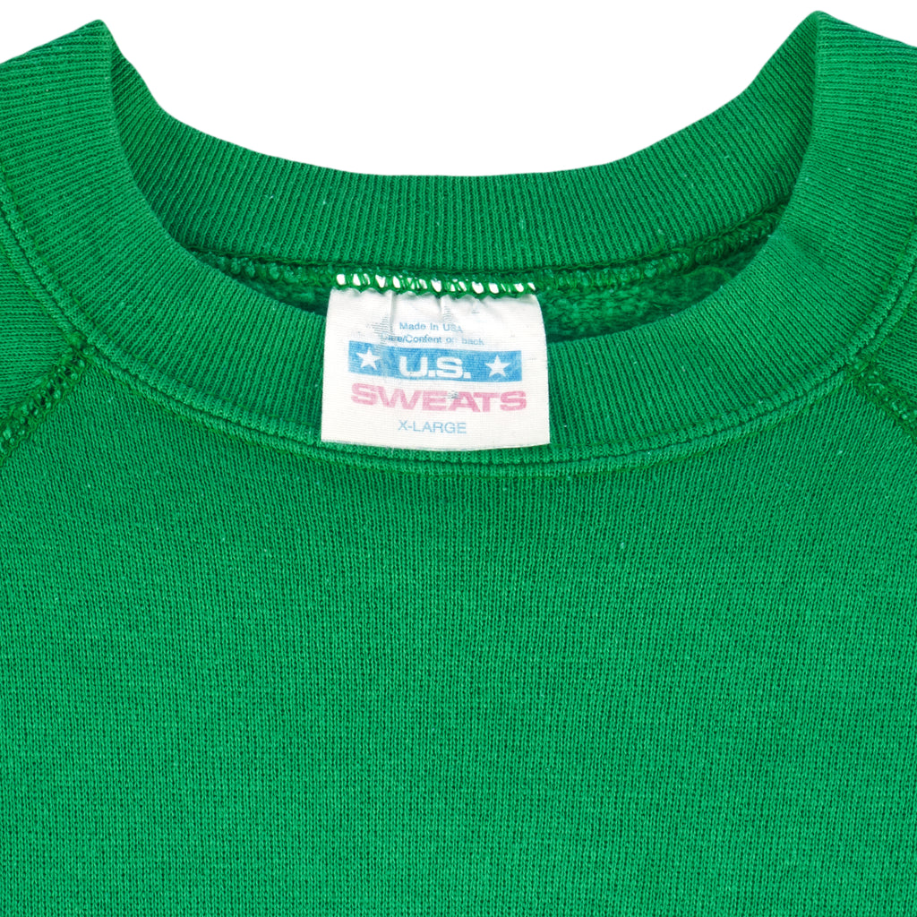 NCAA (US Sweats) - Michigan State Spartans Crew Neck Sweatshirt 1990s X-Large Vintage Retro Football College