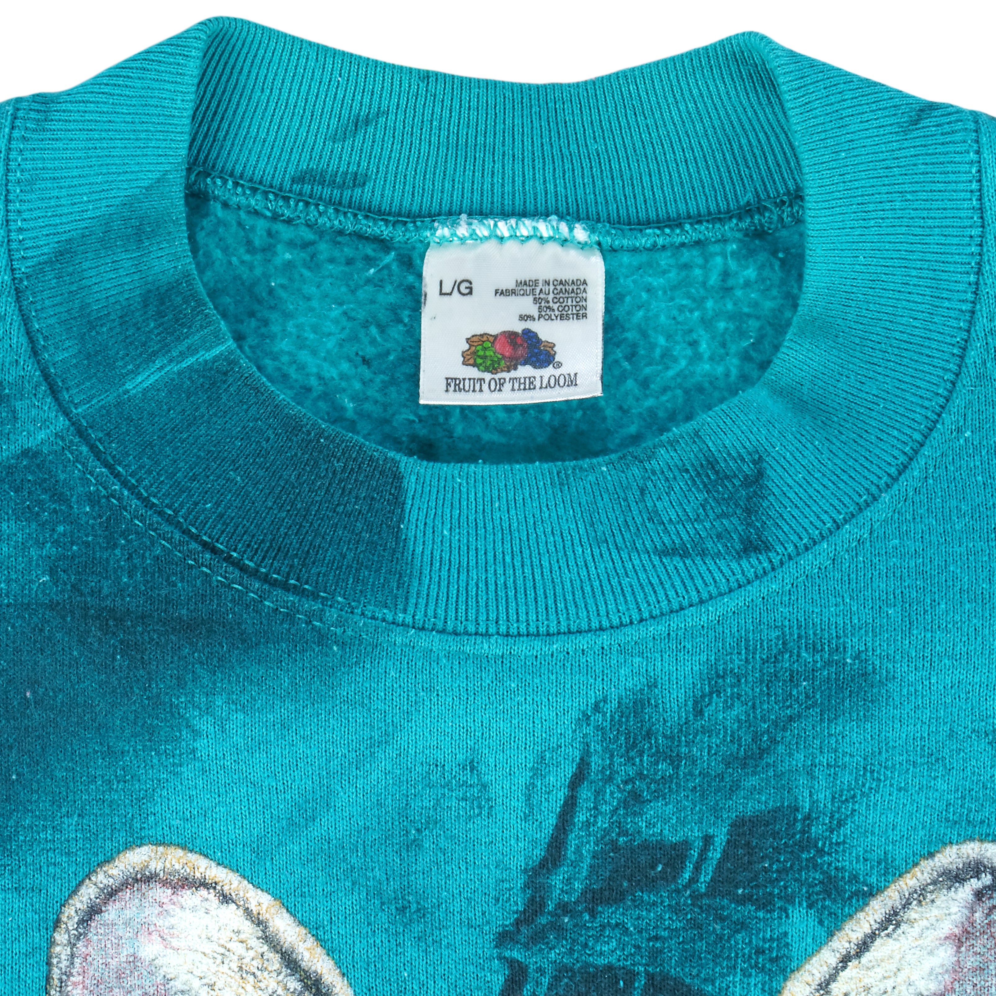 Vintage - Mountain Lion Crew Neck Sweatshirt 1990s Large Vintage Retro