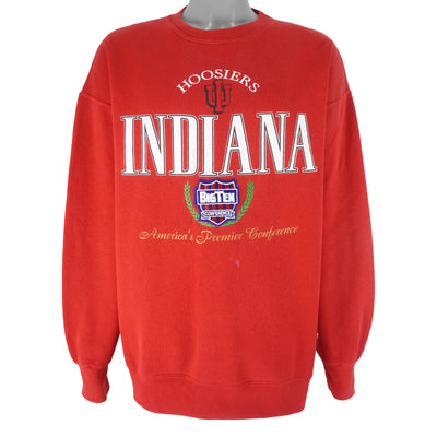 NCAA (Nutmeg) - Indiana Hoosiers Big Ten Conference Sweatshirt 1990s X-Large